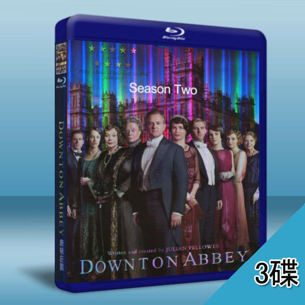 Downton Abbey 當頓莊園/唐頓莊園 第2季 3碟