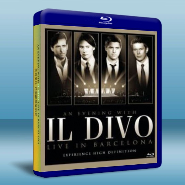 美聲男伶-巴賽隆納音樂會 An Evening with IL Divo: Live in Barcel - 藍光影片25G