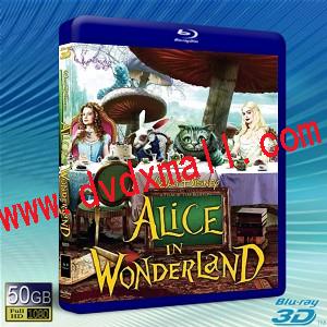 (快門3D) 愛麗絲夢遊仙境Alice In Wonderland-藍光影片50G