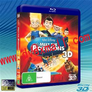 (快門3D) 拜見羅賓遜一家/神奇一家 Meet the Robinsons -藍光影片50G