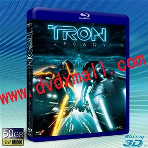 (快門3D) 創：光速戰記 TRON: LEGACY-藍光影片50G