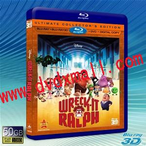 (快門3D) 無敵破壞王/破壞王雷夫/破壞王拉爾夫 Wreck-It Ralph-藍光影片50G