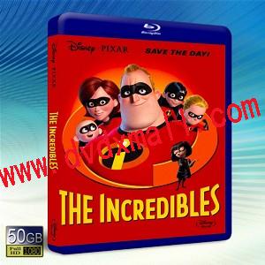 超人特攻隊 /超人總動員 /超人家族 The Incredibles-藍光影片50G