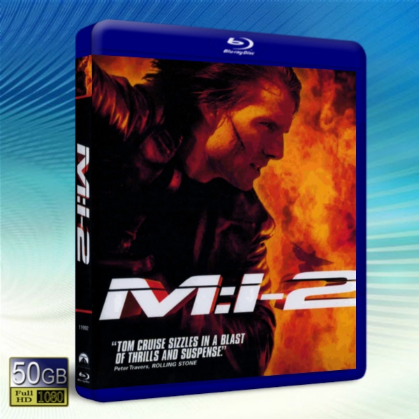 碟中諜2/不可能的任務2 Mission Impossible 2-藍光影片50G