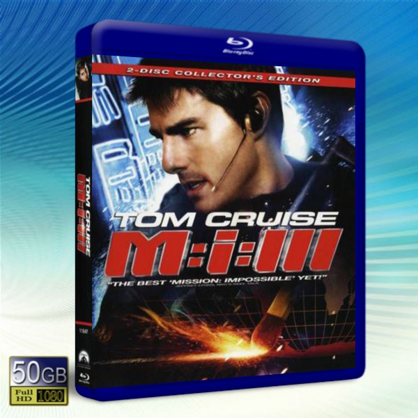 碟中諜3/不可能的任務3 Mission Impossible 3 -藍光影片50G