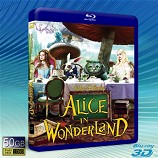 (快門3D) 愛麗絲夢遊仙境Alice In Wonderland-藍光影片50G