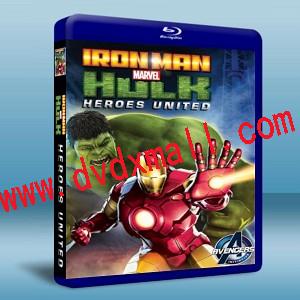 鋼鐵俠與綠巨人 /鋼鐵人與浩克：聯合戰記 Iron Man & Hulk: Heroes United-藍光影片25G