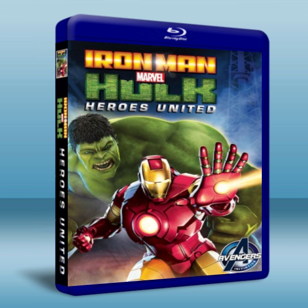 鋼鐵俠與綠巨人 /鋼鐵人與浩克：聯合戰記 Iron Man & Hulk: Heroes United-藍光影片25G