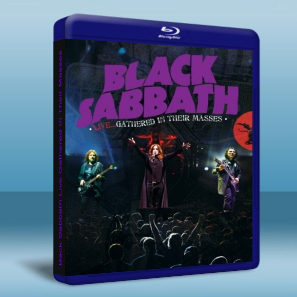 黑色安息日：聚集在周圍演唱會 black sabbath live gathered in their masses-藍光影片25G