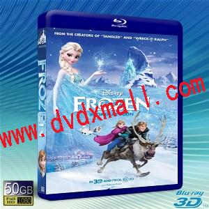 (快門3D)冰雪奇緣/ 魔雪奇緣 Frozen-藍光影片50G 