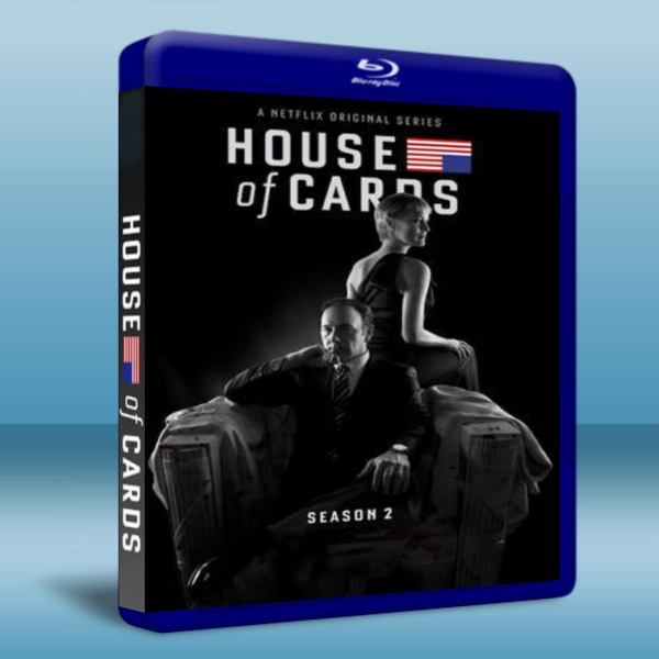 紙牌屋 第2季 House of Cards （四碟）-藍光影片25G