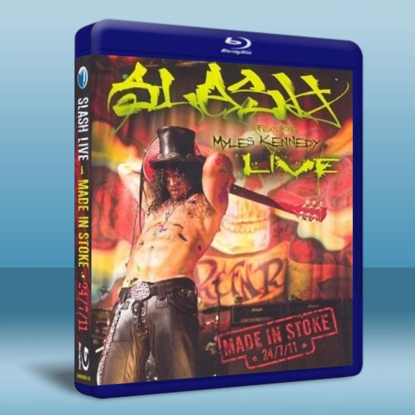 2011SLASH 童年故鄉英國斯托克現場專輯 Slash Made In Stoke-藍光影片25G