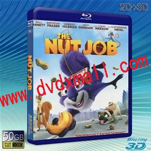 (3D+2D) 堅果行動 The Nut Job -藍光影片50G 