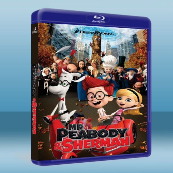 皮巴弟先生與薛曼的時光冒險 Mr. Peabody & Sherman    -藍光影片25G