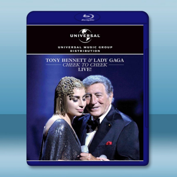 樂壇天後女神卡卡與爵士巨星托尼.班奈特聯合演唱會2014Tony bennett & Lady GaGa Cheek to Cheek Live  -藍光影片25G