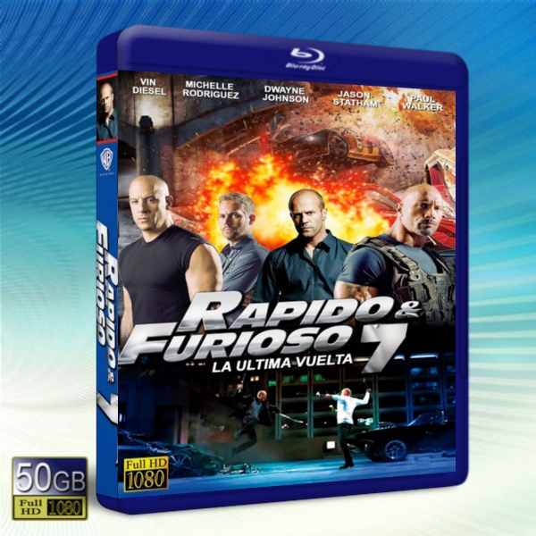 速度與激情7 / 狂野時速7 Fast & Furious 7 (2015) -藍光影片50G