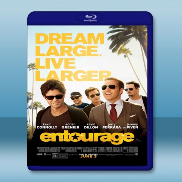 明星夥伴 /明星夥伴大電影 Entourage (2015) -藍光影片25G