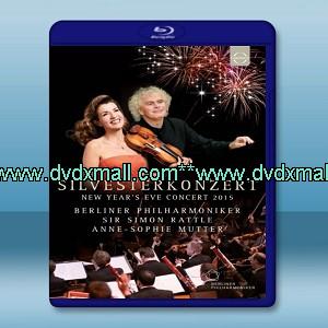 穆特 柏林愛樂2015年除夕音樂會 New Year's Eve concert with Simon Rattle and Anne-Sophie Mutter  -藍光影片25G