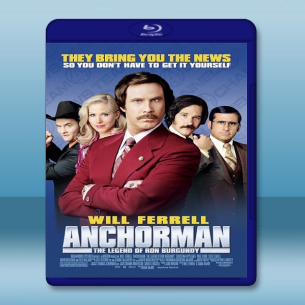 王牌播音員 /銀幕大角頭 Anchorman: The Legend of Ron Burgundy (2004) -藍光影片25G