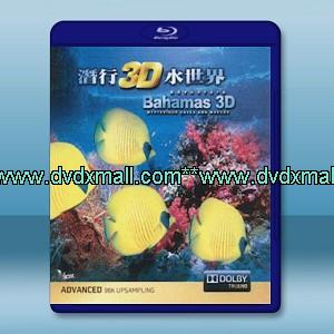 潛行3D水世界 Adventure Bahamas 3D Mysterious Caves And Wrecks 【2D+3D】 -藍光影片25G