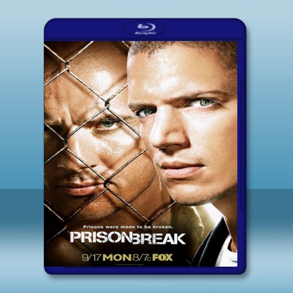 越獄 /越獄風雲 Prison Break  第3季 (4碟)  - 藍光影片25G