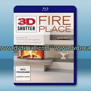 3D 壁爐即景 3D Shutter Fire Place - 藍光影片25G