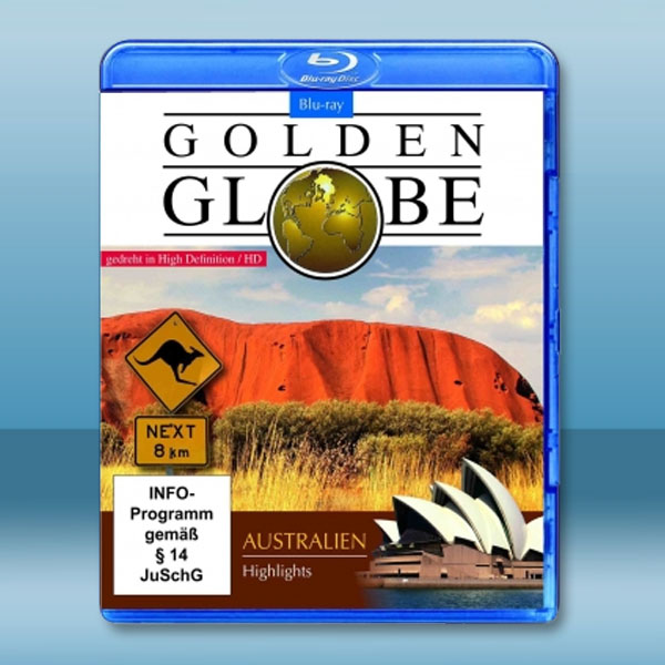 全球美景系列3:澳洲 Golden Globe:Australien - 藍光影片25G