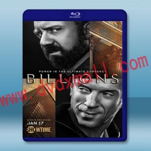  億萬 Billions 第1季 (4碟) 藍光25G 