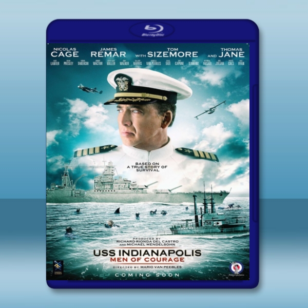  印第安納波利斯號 USS Indianapolis: Men of Courage (2016) 藍光25G