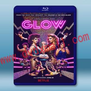  美女摔角聯盟 GLOW 第1季 (1碟)  藍光25G