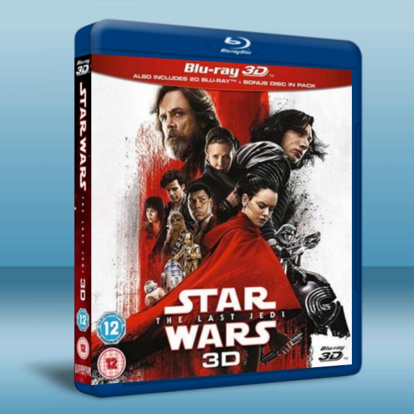  (優惠50G-2D+3D) STAR WARS：最後的絕地武士 Star Wars: The Last Jedi (2017) 藍光影片50G