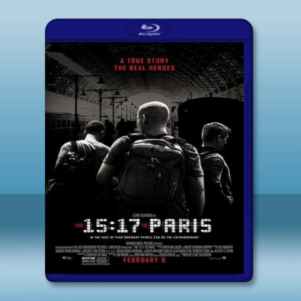  15：17巴黎列車 The 15:17 to Paris (2018) 藍光25G