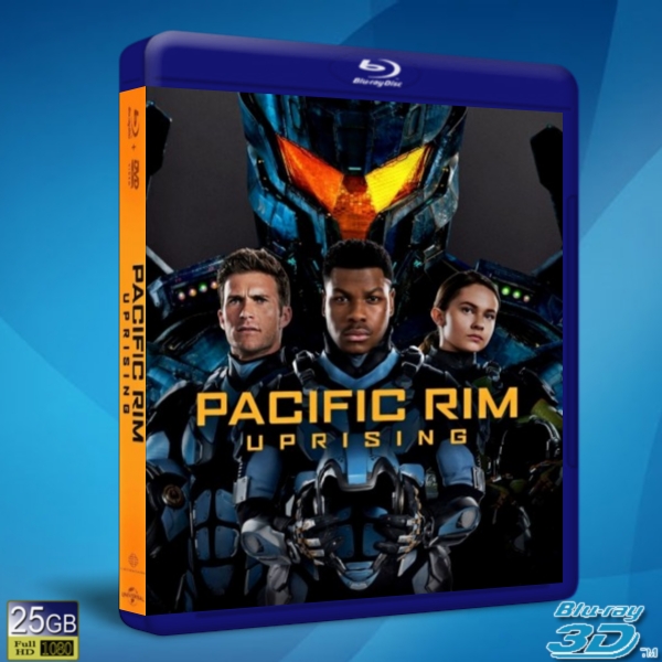  (25G-2D+3D) 環太平洋2：起義時刻 Pacific Rim: Uprising (2018) 藍光25G