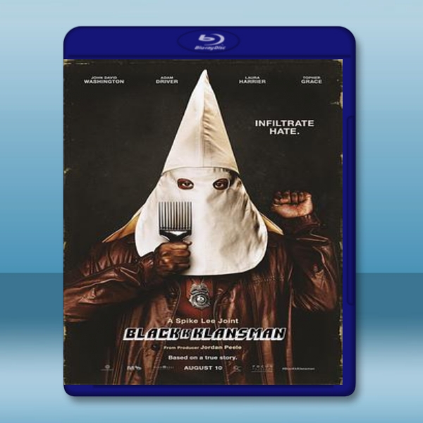  黑色黨徒 BlacKkKlansman (2018) 藍光25G