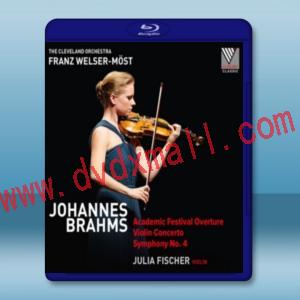  Johannes Brahms 茱莉亞費雪:勃拉姆斯作品 25G藍光