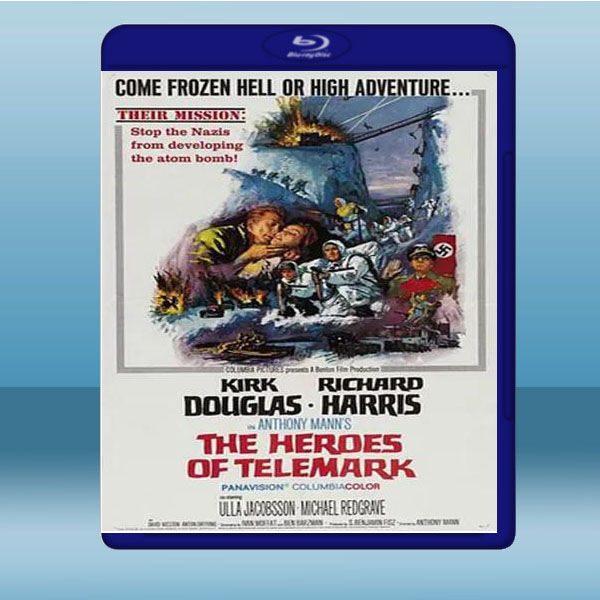  鐵勒馬九壯士 The Heroes of Telemark (1965) 藍光25G