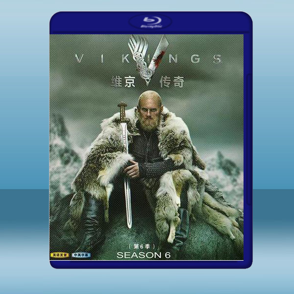  維京傳奇 Vikings 第6季 (3碟) (2019) 藍光25G