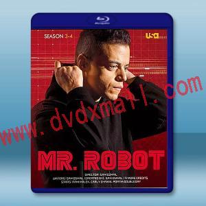  駭客軍團 第3+4季 Mr. Robot S3-4(2017-2019)藍光25G 4碟