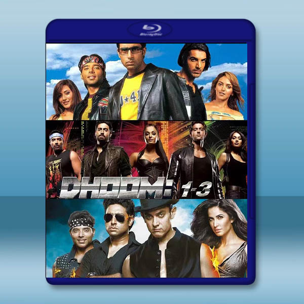  幻影車神 123 Dhoom 123(2004-2013)藍光25G 3碟