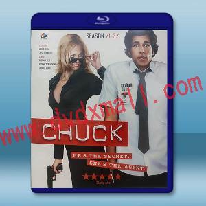  超市特工 第1-3季 Chuck S1-3藍光25G 4碟L