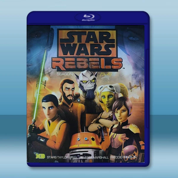  星際大戰：反抗軍起義 第3-4季Star Wars Rebels S3-S4藍光25G 4碟L