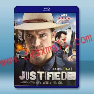  火線警探 第3-4季 Justified S3-4 藍光25G 4碟L