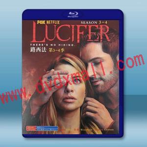  路西法/魔鬼神探 第3-4季 Lucifer S3-4 藍光25G 4碟L