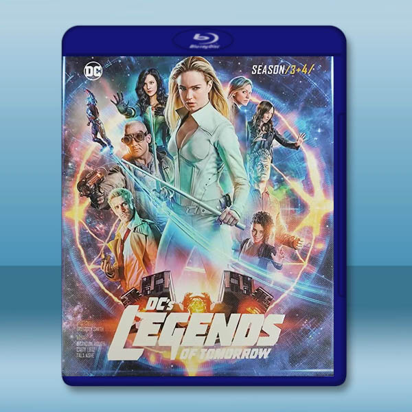  明日傳奇 第3-4季 Legends of Tomorrow S3-4 藍光25G 4碟L