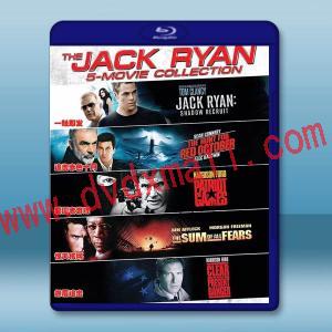  傑克萊恩系列五部曲 The Jack Ryan 5-Movie Collection藍光25G 5碟