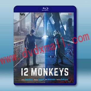  十二猴子 第1-2季 12 Monkeys S1-S2 藍光25G 4碟L