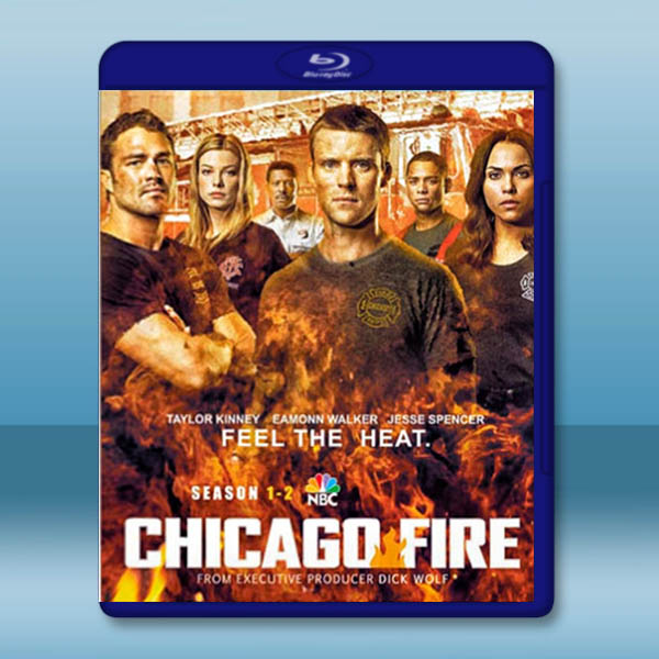  芝加哥烈焰 第1-2季 Chicago Fire S1-S2 藍光25G 4碟