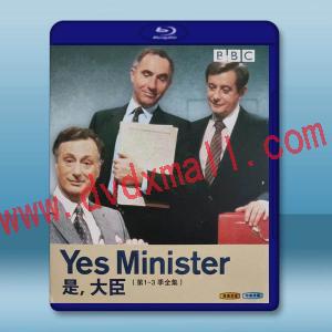  BBC 部長大人/是,大臣 第1-3季 Yes Minister S1-S3 (1980-1982)藍光25G 2碟W