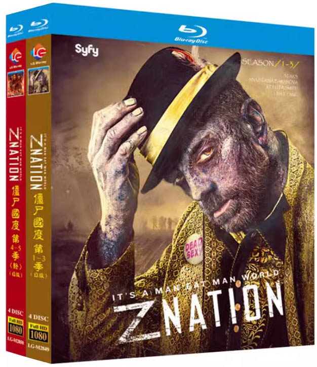 僵屍國度 第1-5季 Z Nation S1-S5(2014)藍光25G 8碟L