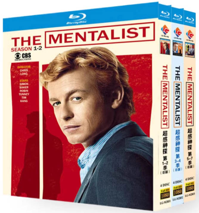 超感神探 第1-7季 The Mentalist S1-S7 藍光25G 12碟L